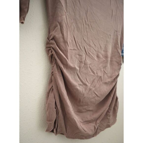 Intimately Free People OB1060305 Women's Sz XS Coyote/Neutral Talk To Me T-Shirt - Picture 4 of 7